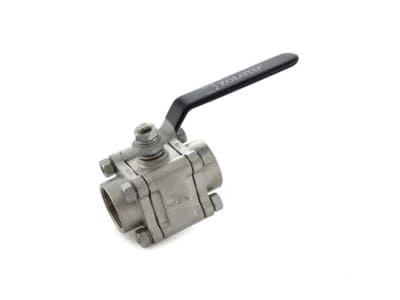 1080A Stainless Steel (CF8M / S.S 316) Three Piece Design Ball Valve, Class-150 (Screwed)