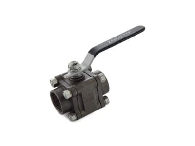 1088 Cast Steel Three Piece Design Ball Valve, Class-150 (Screwed)