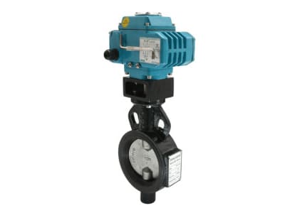 1078F Butterfly Valve (Wafer Type), PN 1.0 with Electrical Actuator