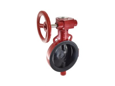 1078H Butterfly Valve (Wafer Type), PN 2.5 with S.G Iron Disc - Gear Operated